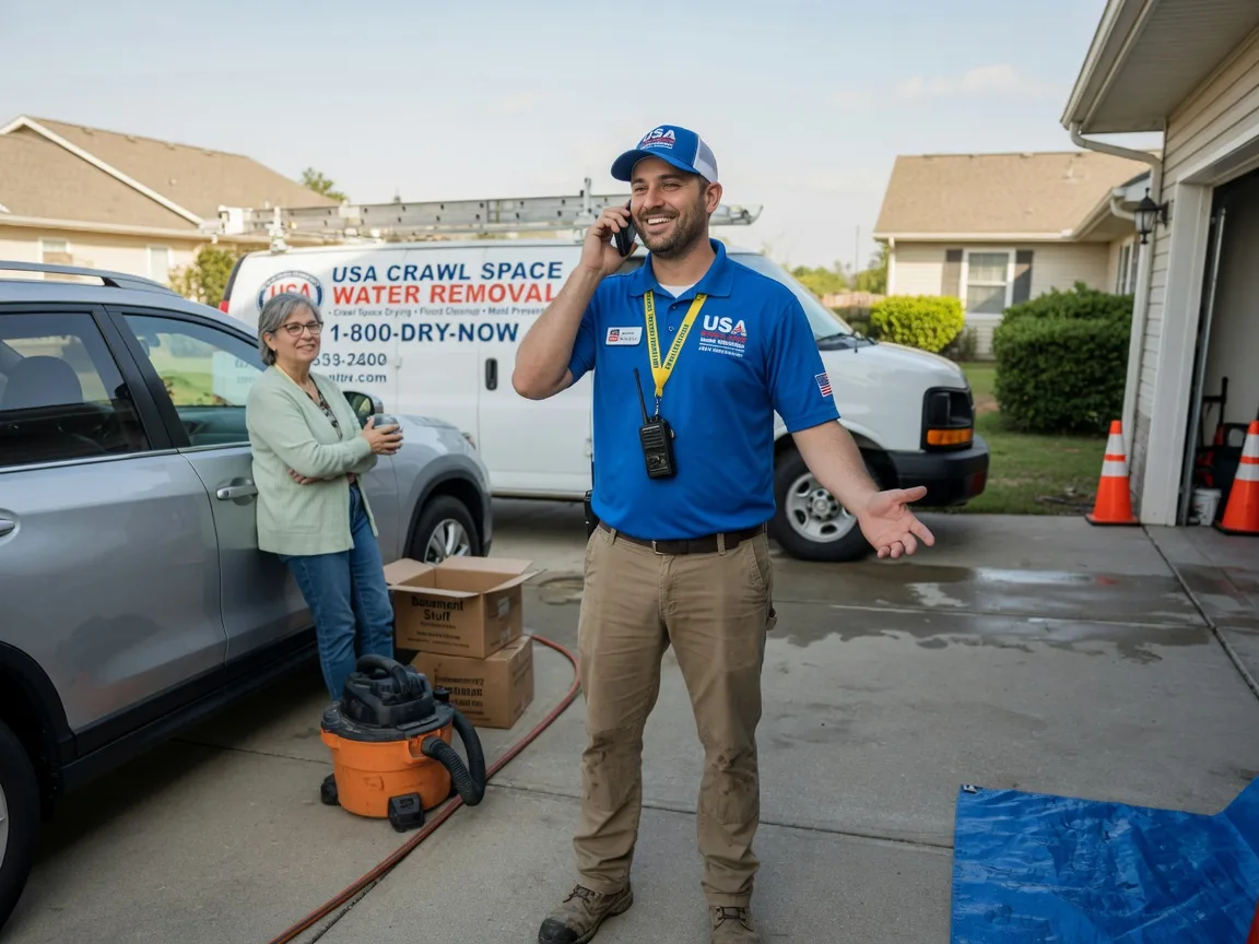Crawl Space Water Removal Hinton, OK FAQs